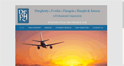 Desktop Screenshot of dfphj.com